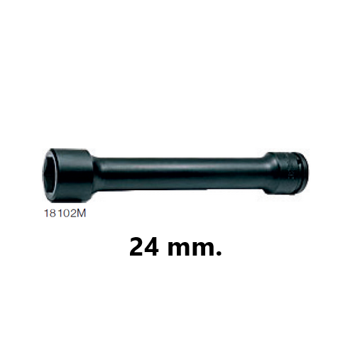SKI - สกี จำหน่ายสินค้าหลากหลาย และคุณภาพดี | KOKEN 18102M.270-24 ลูกบ๊อกลม ยาวพิเศษ 270mm 1นิ้ว-6P-24mm.